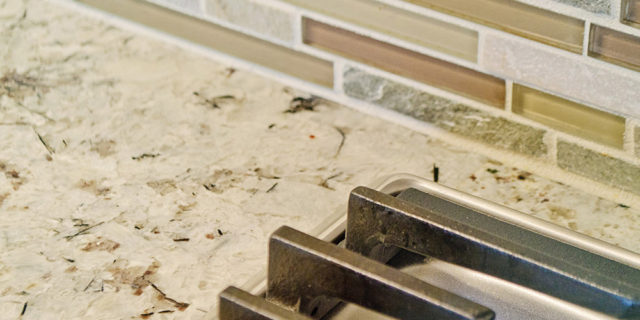 Stove Top, Granite, Backsplash