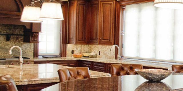 staged kitchen