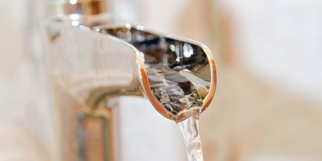running faucet