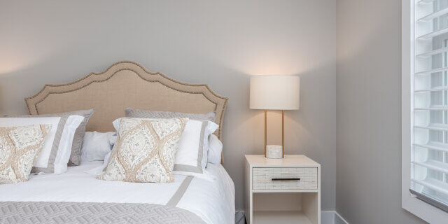 Custom Designed Light-colored Bedroom