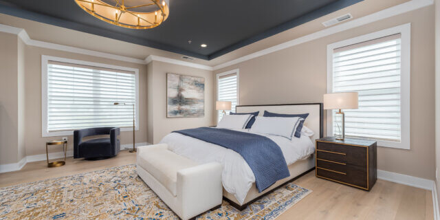 Bedroom with Custom Design